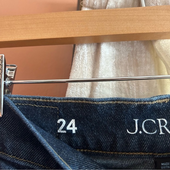 J. Crew‎ High-rise ‘96 Flare Jeans With Button Fly Dark Wash Bootcut NEW Size 24 - Picture 5 of 10